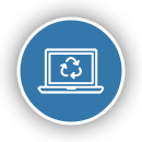 eWaste ePlanet Electronics Recycling Data Destruction ITAD Atlanta Electronics Refurbishment Icon